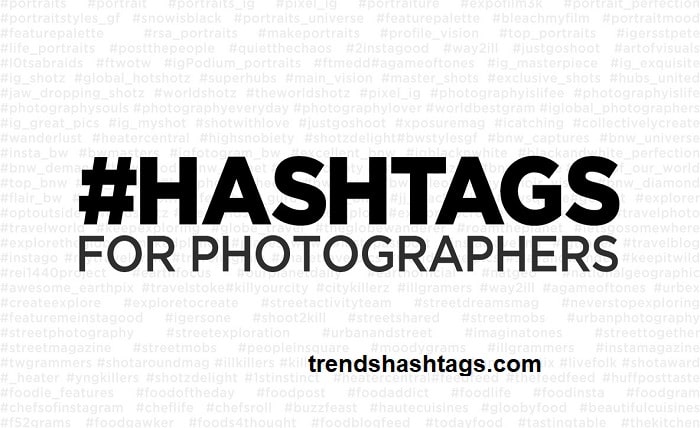 Photography Hashtags